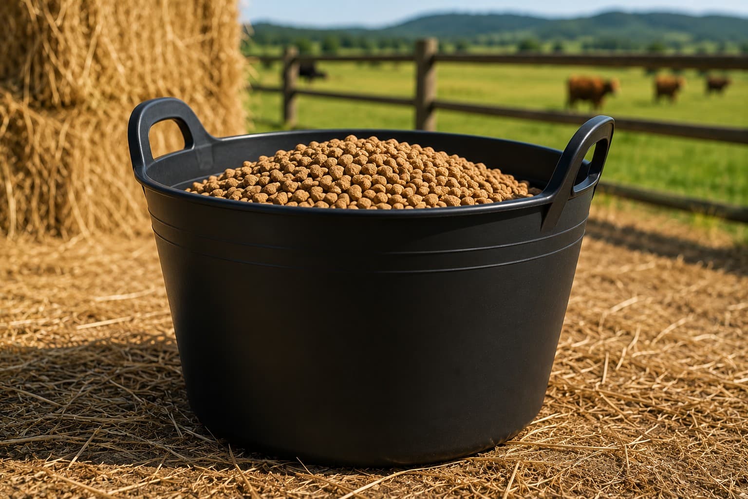 Heavy-Duty Feed Bucket